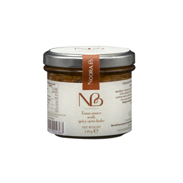Spicy artichoke tuna sauce