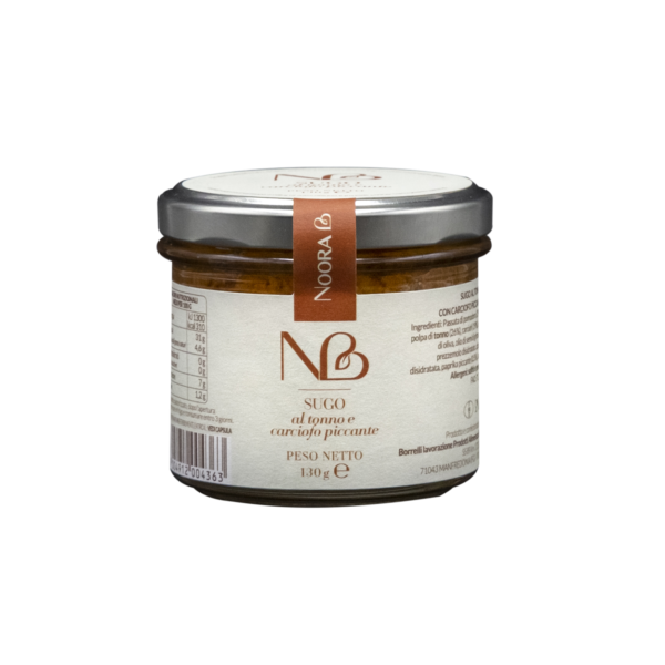 Sugo tonno carciofo piccante